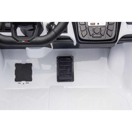 Auto na akumulator dla dzieci Lamborghini Revuelto XL Biały A500.BIA